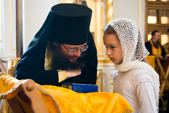 В Нижнекамске состоялась Божественная литургия для детей