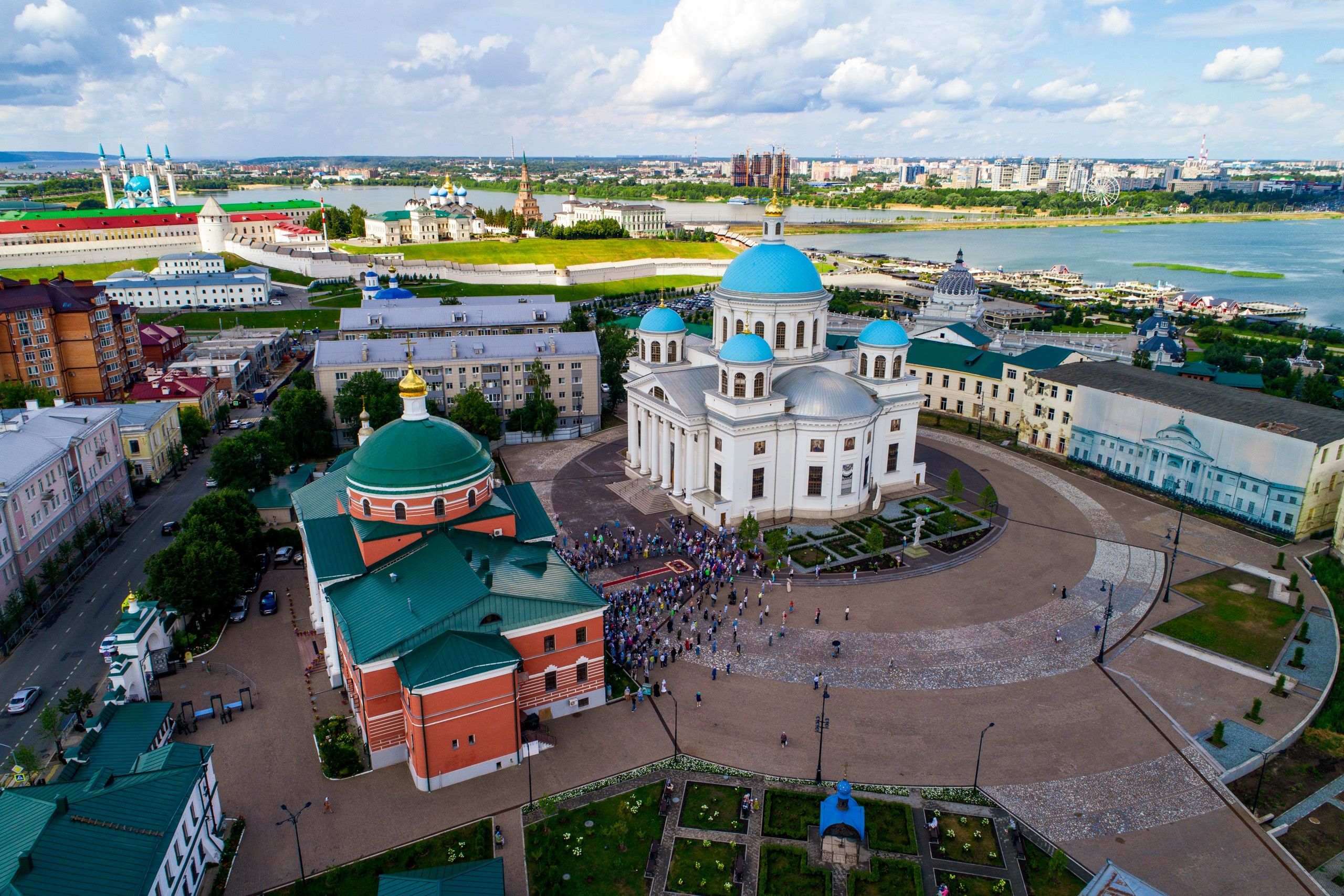 Казань монастырь Казанской Божьей матери