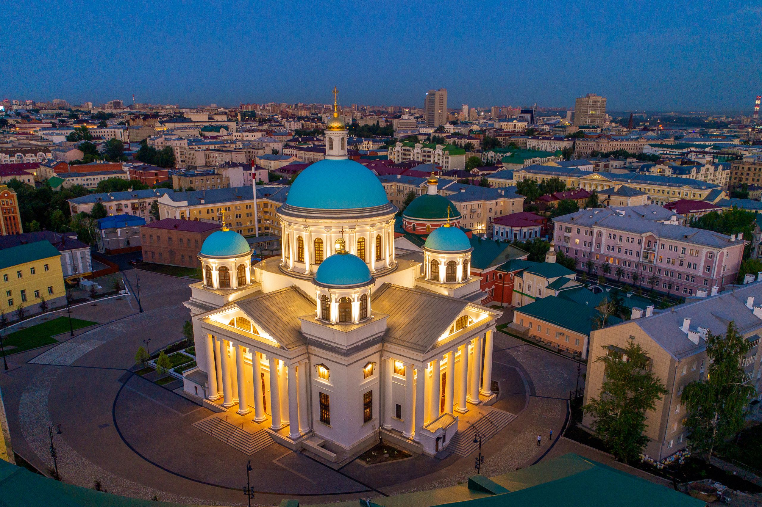 Казань Казанский собор Богородицкий монастырь