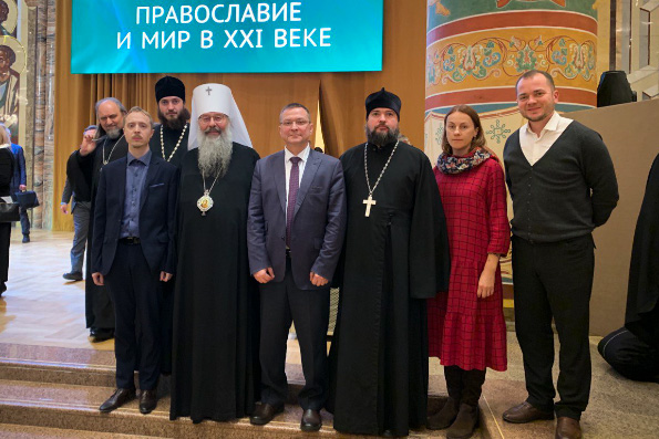 Митрополит Кирилл присутствовал на пленарном заседании XXIV Всемирного русского народного собора