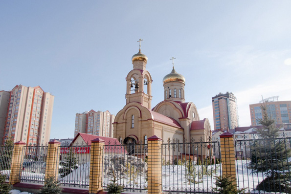 В день памяти священномученика Кирилла Казанского одноимённый храм отметил престольный праздник