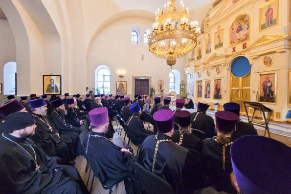 Митрополит Кирилл возглавил ежегодное собрание духовенства Чистопольской епархии