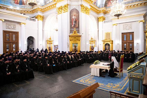 Митрополит Кирилл возглавил собрание духовенства Казанской епархии