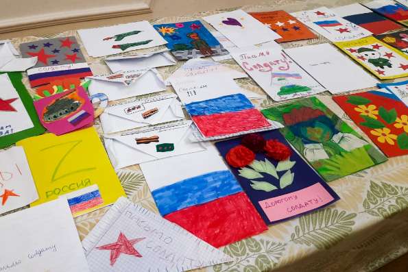 В Казанской епархии завершился сбор детских писем воинам, участвующим в специальной военной операции