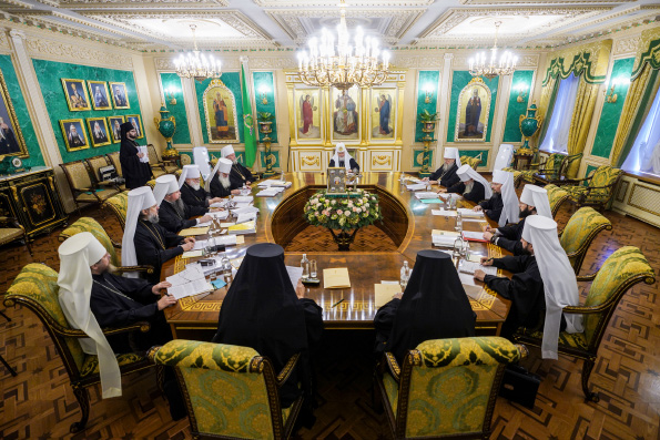 В Москве состоялось последнее в 2022 году заседание Священного Синода