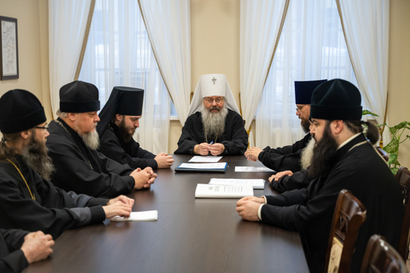 Митрополит Кирилл возглавил заседание совета Казанской епархии