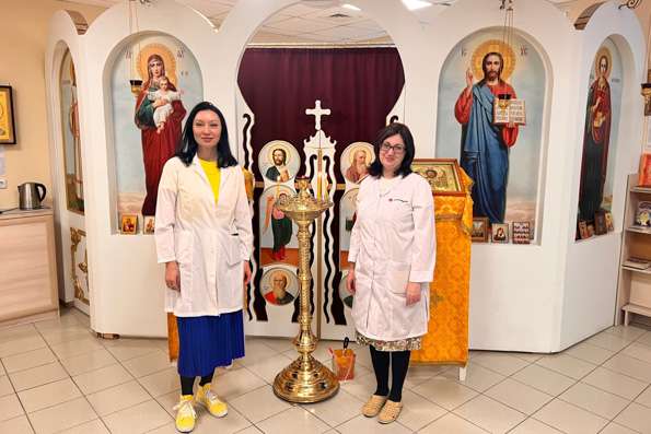 Добровольцы епархиальной службы «Милосердие — Казань» несут служение в Республиканской клинической больнице