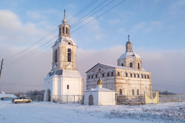 В село Державино доставили колокола для восстанавливаемого Никольского храма
