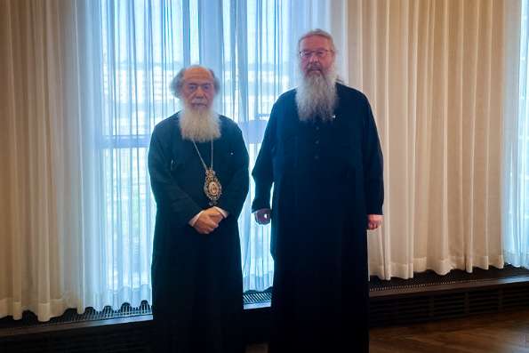 Глава Татарстанской митрополии встретился с Предстоятелем Иерусалимской Православной Церкви