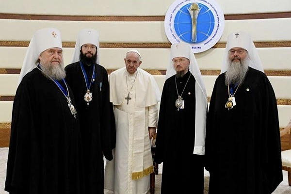 Делегация Русской Православной Церкви встретилась с Папой Римским Франциском