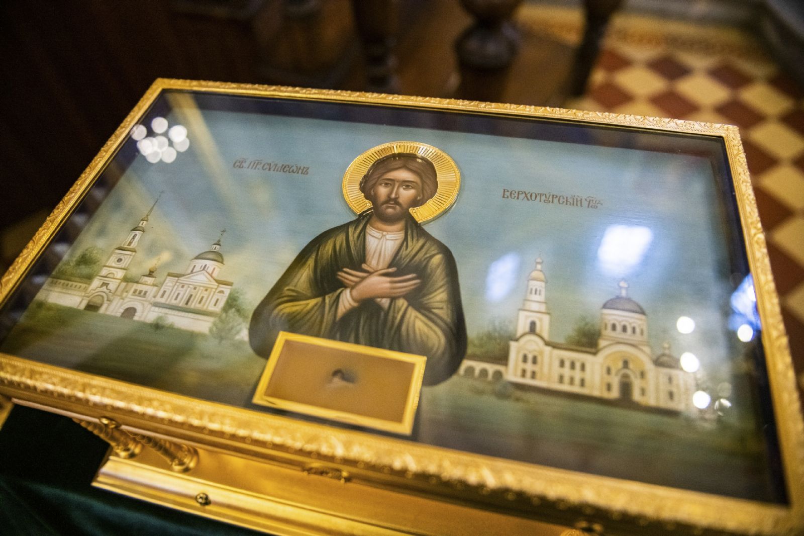 Ковчег с частицей мощей праведного Симеона Верхотурского будет принесён в Серафимовский храм Казани