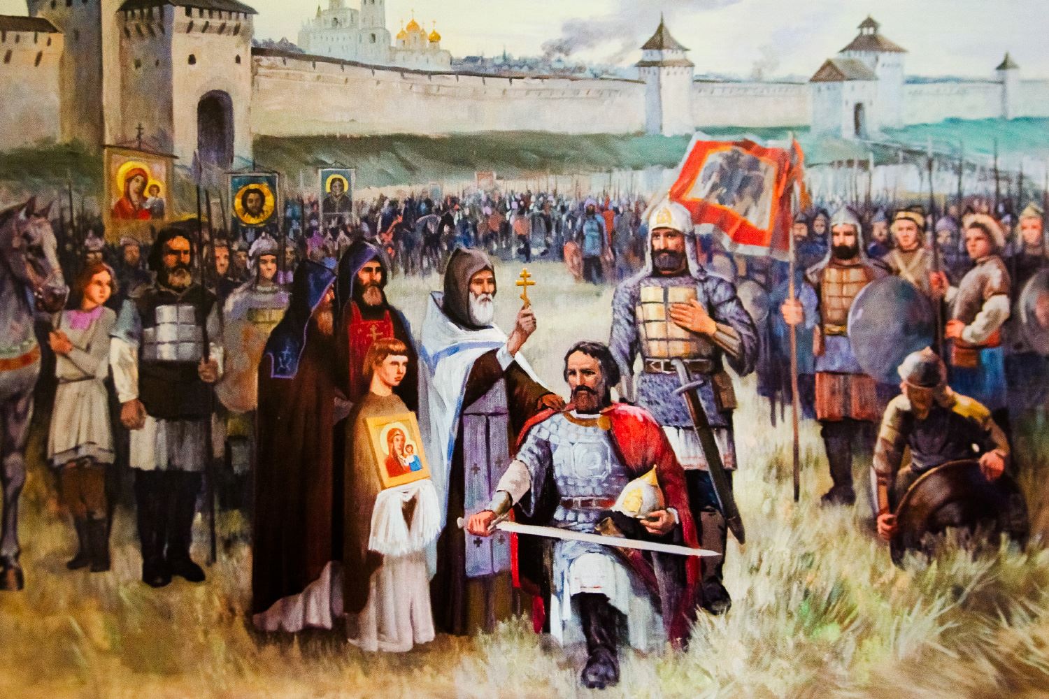 1612 князь пожарский. Ополчение Минина и Пожарского 1612.