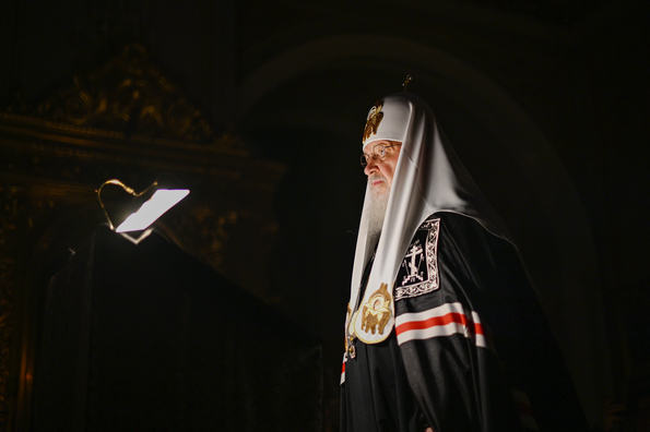 Патриарх Кирилл призвал верующих в Великий пост чаще посещать службы в храмах