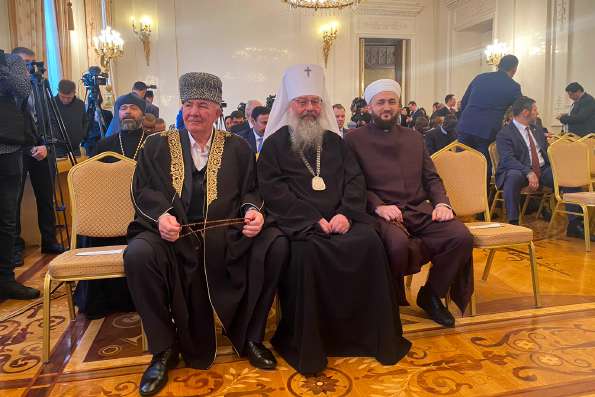 Митрополит Кирилл принял участие во встрече руководства Группы стратегического видения «Россия – исламский мир» с послами государств – членов ОИС