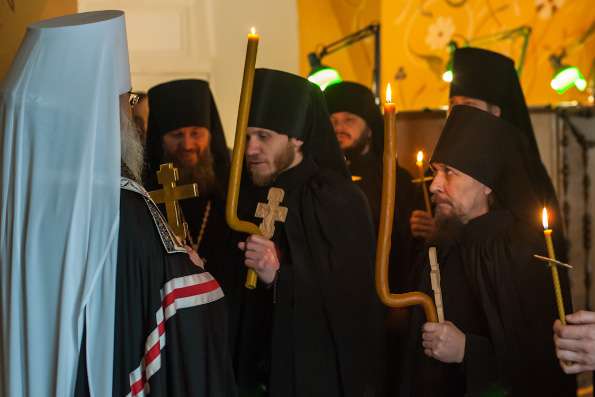 Митрополит Кирилл совершил монашеский постриг двух насельников Раифского монастыря