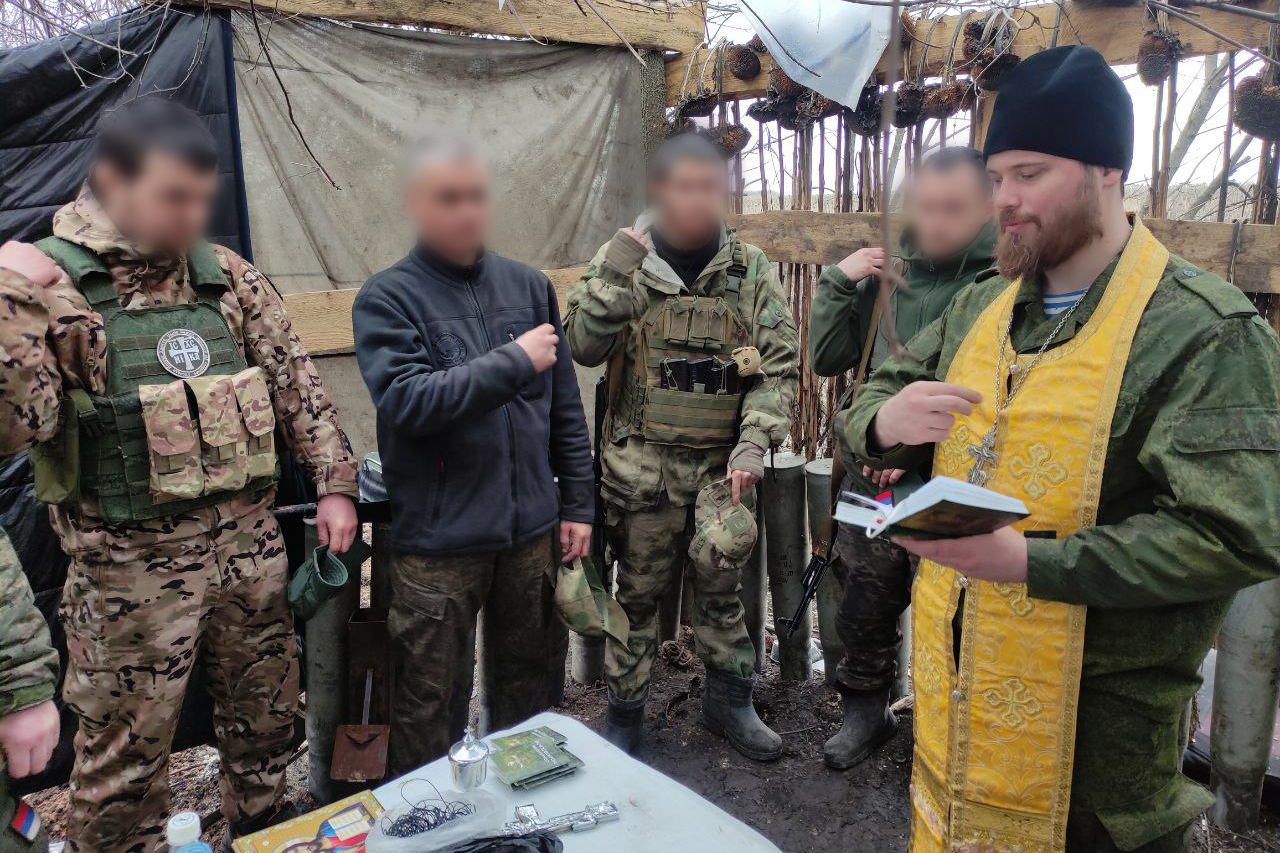 Священнослужители Казанской епархии совершили церковные Таинства в зоне СВО