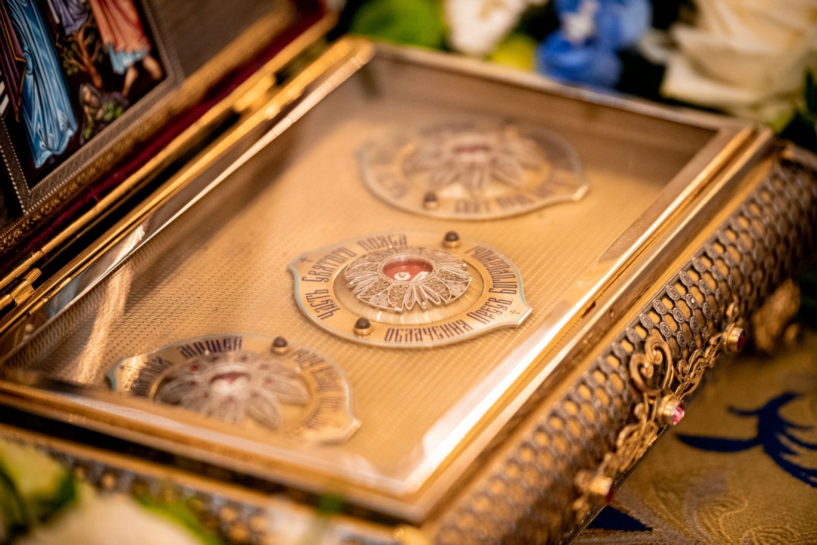 Завершилось пребывание ковчега с частицей Пояса Пресвятой Богородицы в Казанской епархии