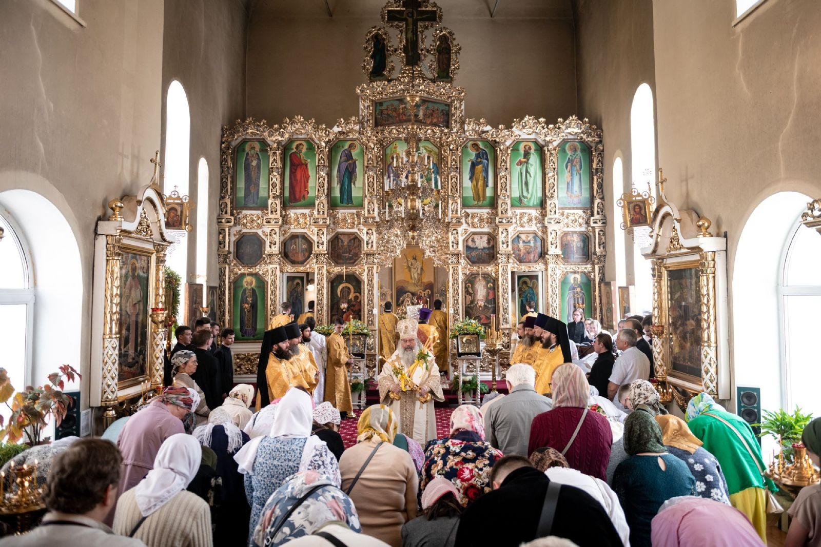 Митрополит Кирилл возглавил престольный праздник в Иоанно-Кронштадтском храме при Казанской духовной семинарии