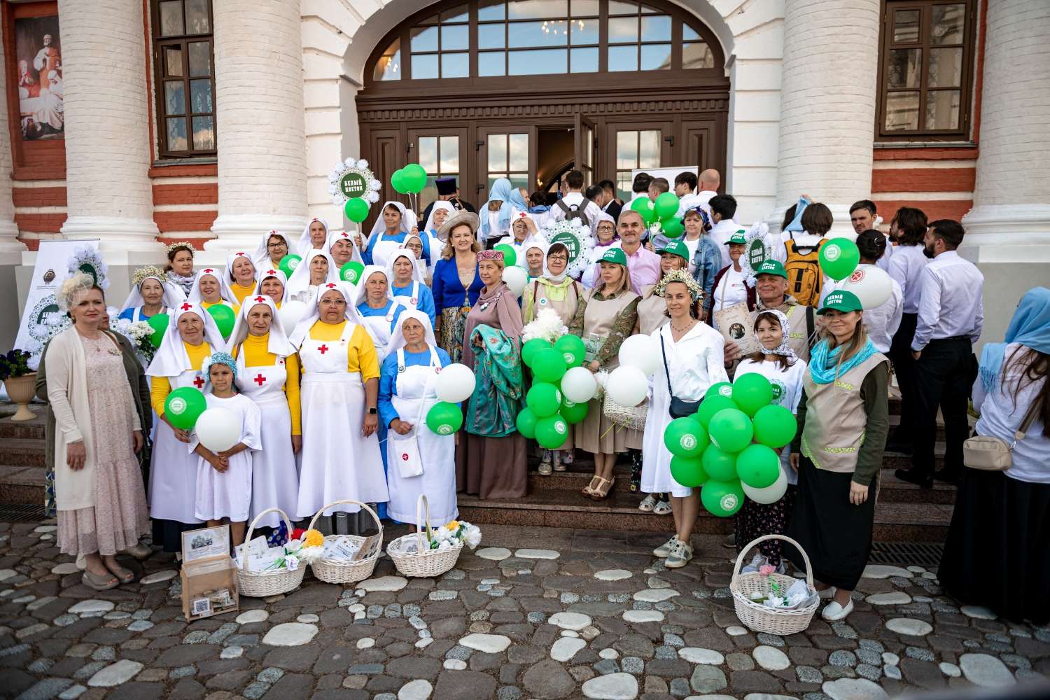 В Казанском Богородицком монастыре прошла благотворительная акция в рамках фестиваля «Дни белого цветка»