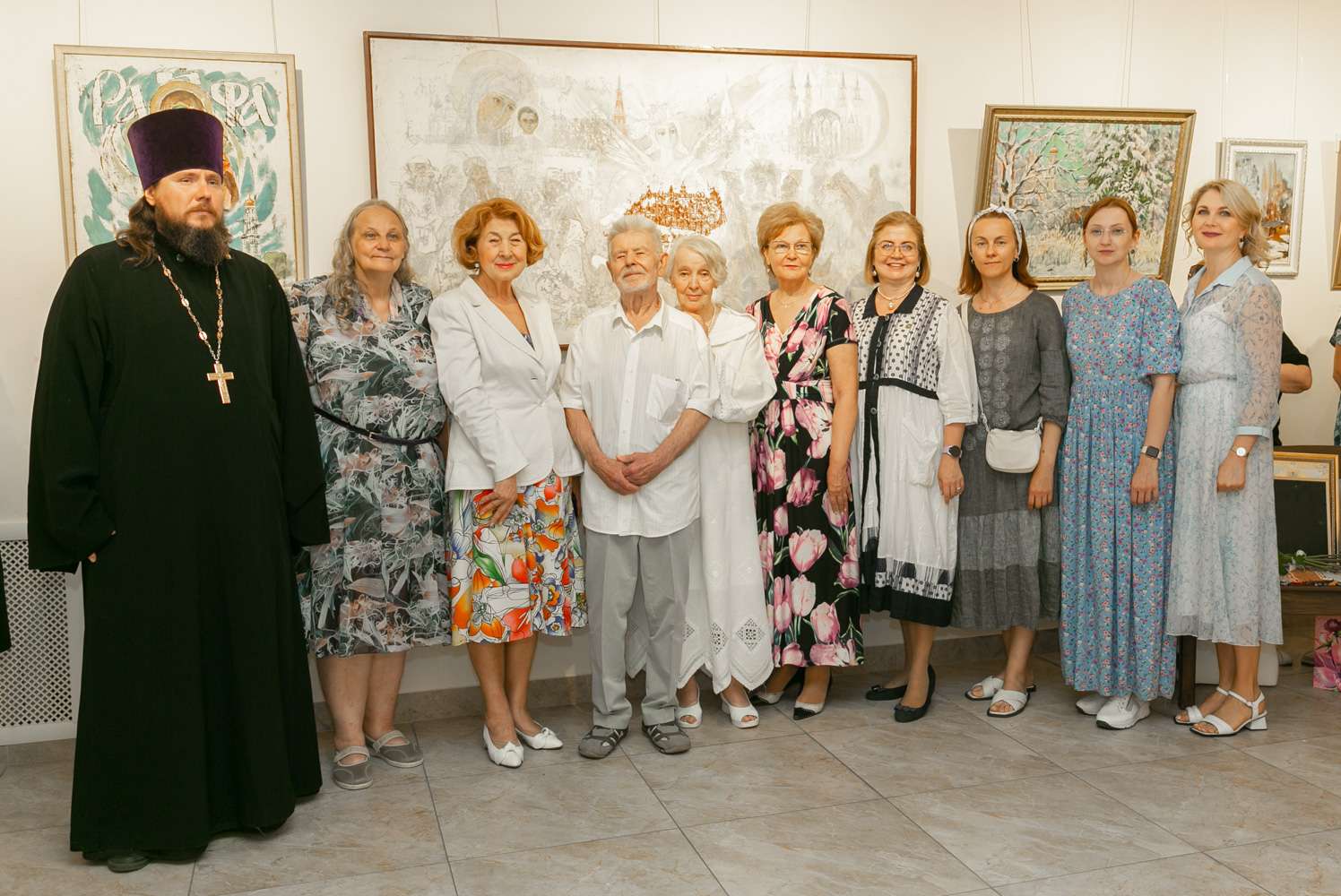 В Казани состоялось открытие выставки картин художника Михаила Нефедова