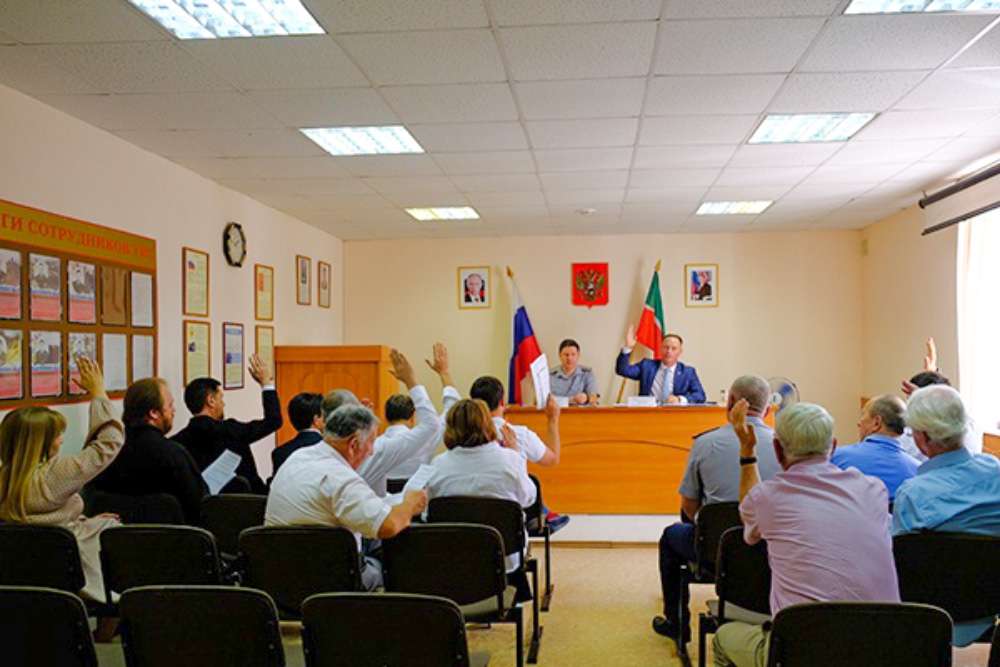 Священник Казанской епархии принял участие в заседании Общественного совета при УФСИН по РТ