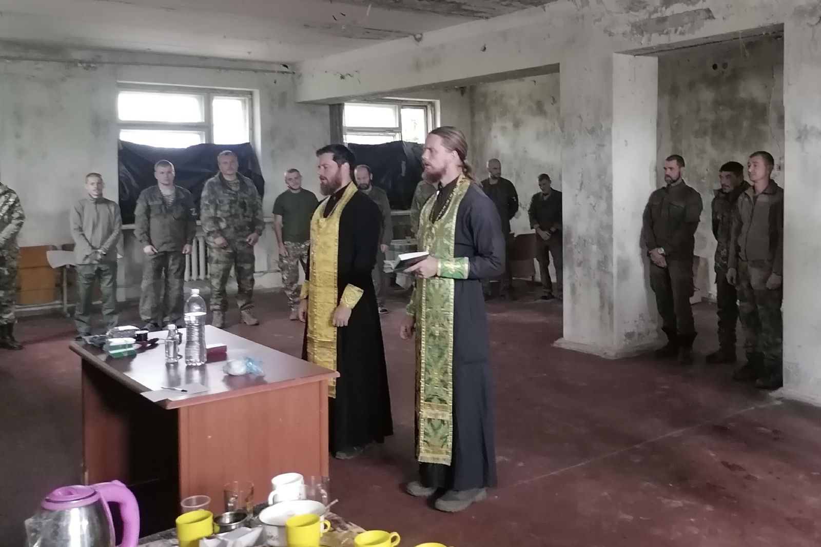 Священники Казанской епархии совершили таинства в зоне СВО и доставили помощь военнослужащим