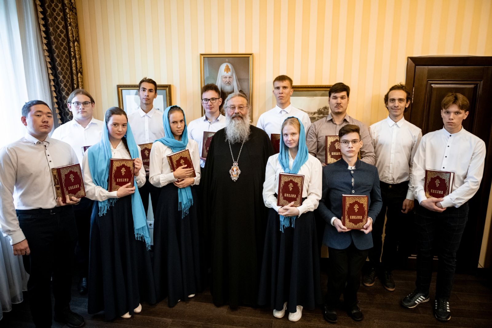 В День знаний митрополит Кирилл встретился с воспитанниками Казанской духовной семинарии