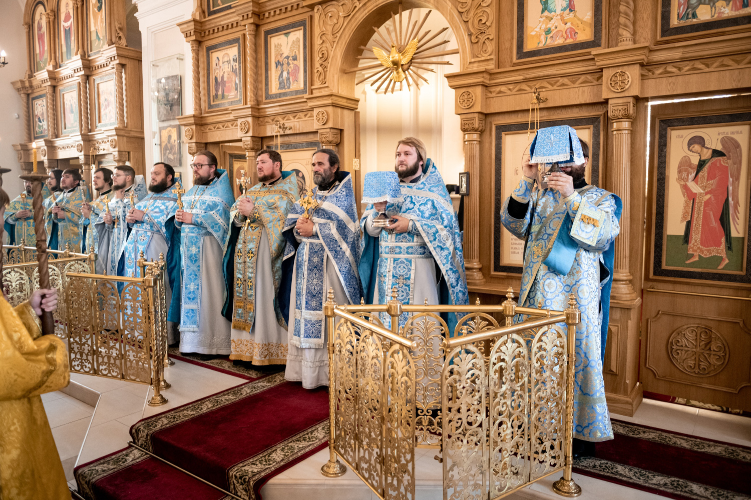 В Сергиевском храме Казани состоялись молитвенные торжества, посвященные иконе Божией Матери «Всеблаженная»