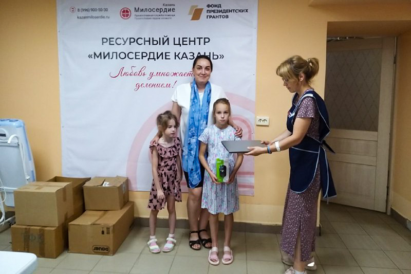 В августе служба «Милосердие — Казань» направила на помощь нуждающимся более миллиона рублей