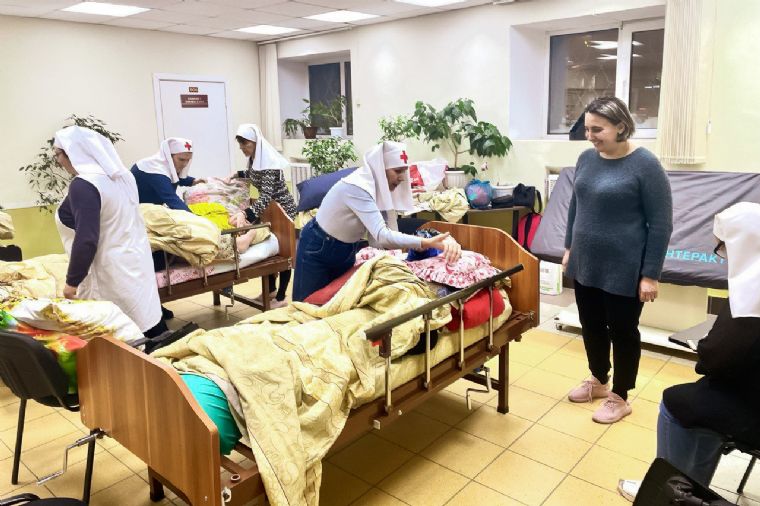 Учебный центр столичной клиники святителя Алексия Московского проводит в Казани обучающий курс по уходу за больными