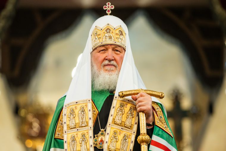 Патриарх Кирилл: Мы должны особенно молиться и просить святителя Ермогена об Отечестве нашем