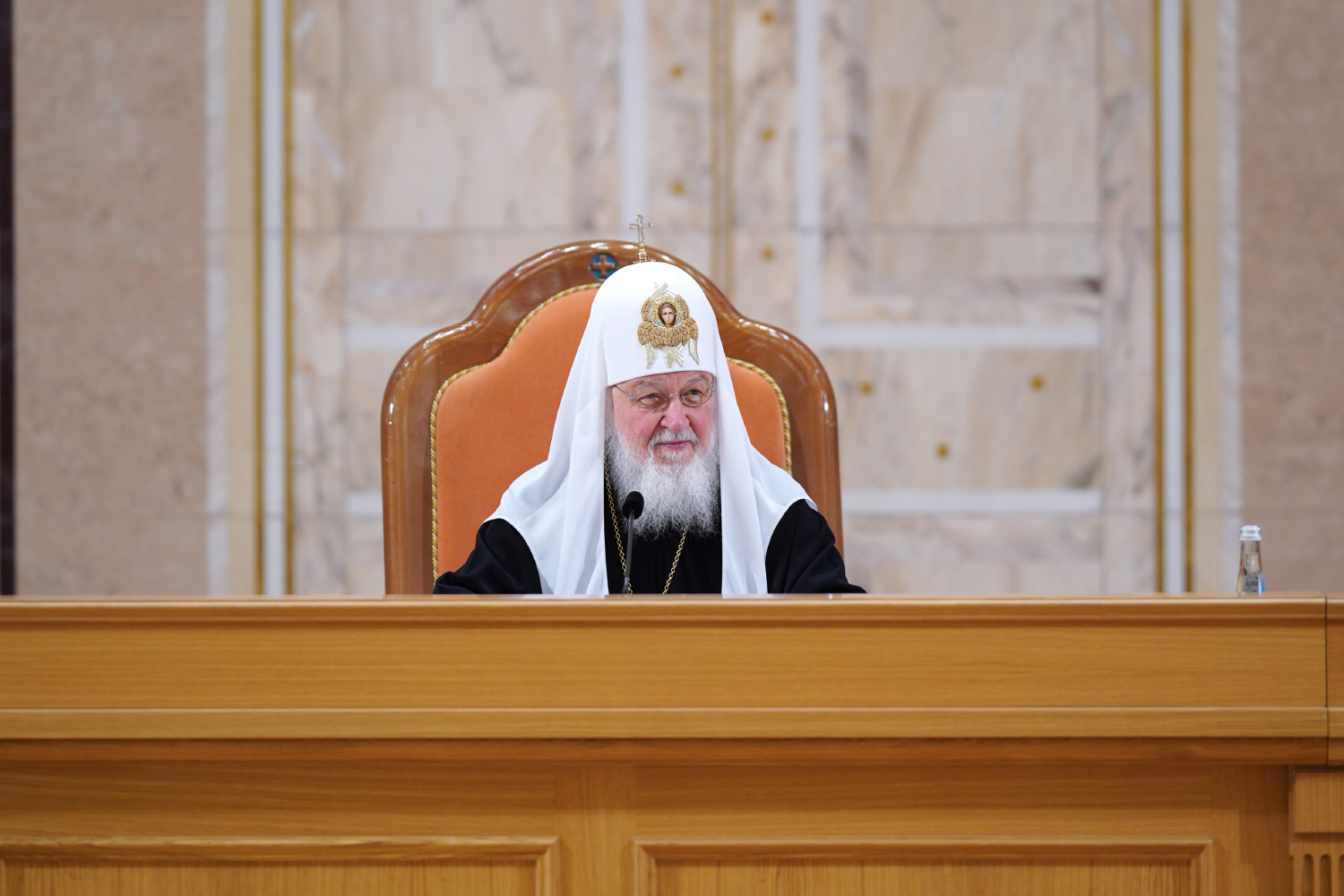 Выступление Святейшего Патриарха Кирилла на внеочередном соборном съезде Всемирного русского народного собора