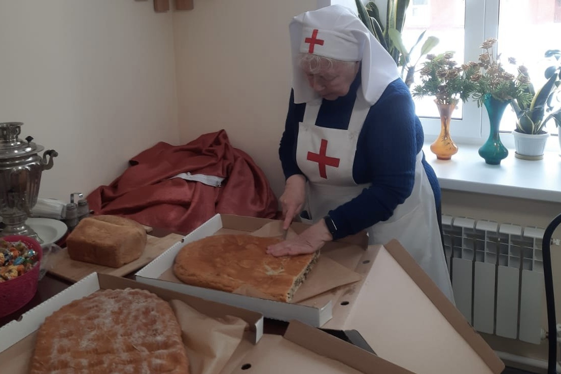 Сёстры милосердия Елабужского Свято-Елисаветинского сестричества оказывают помощь нуждающимся