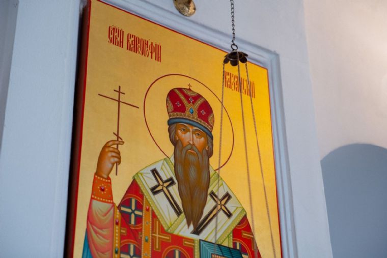 Святитель Варсонофий, епископ Тверской, Казанский чудотворец