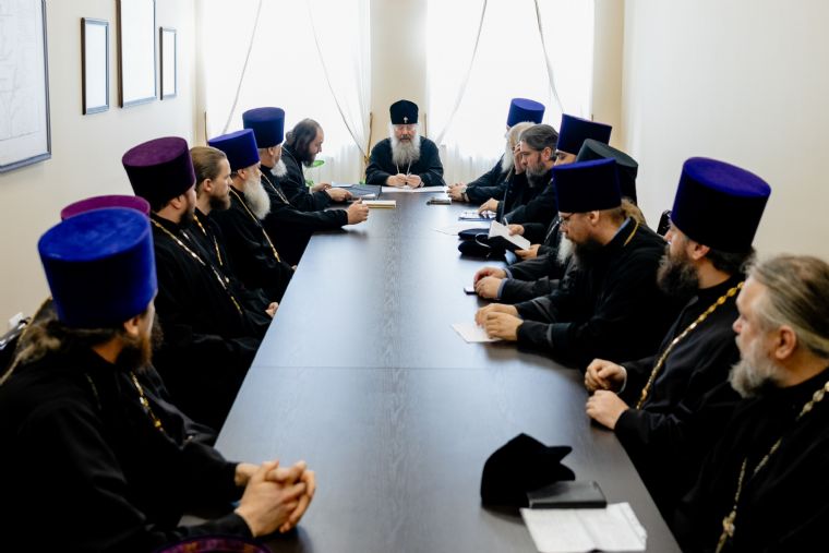 Заместитель председателя Синодального отдела по взаимодействию с Вооружёнными Силами встретился с военным духовенством Татарстанской митрополии