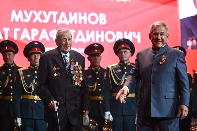 Митрополит Кирилл посетил торжественное мероприятие, посвящённое 79-й годовщине Победы в Великой Отечественной войне