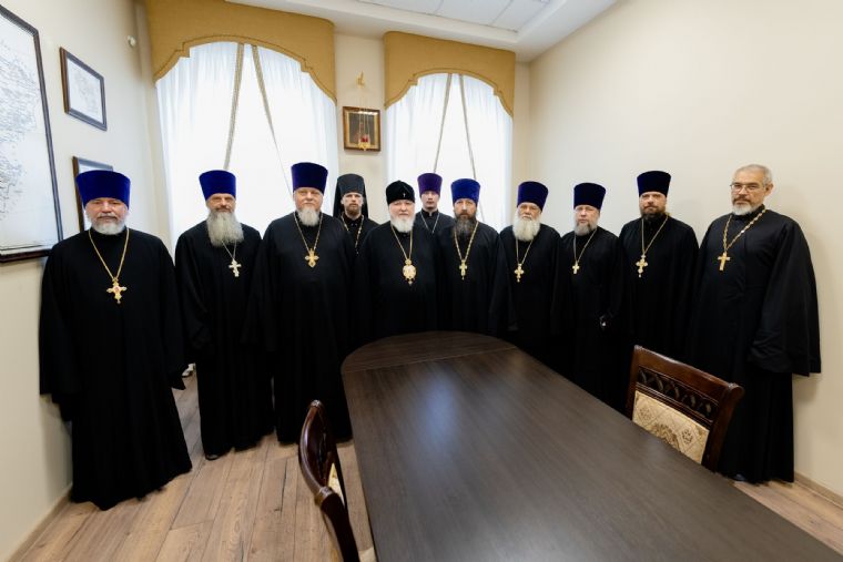 Состоялась встреча казанских священнослужителей с председателем Синодального отдела по взаимодействию с Вооружёнными Силами