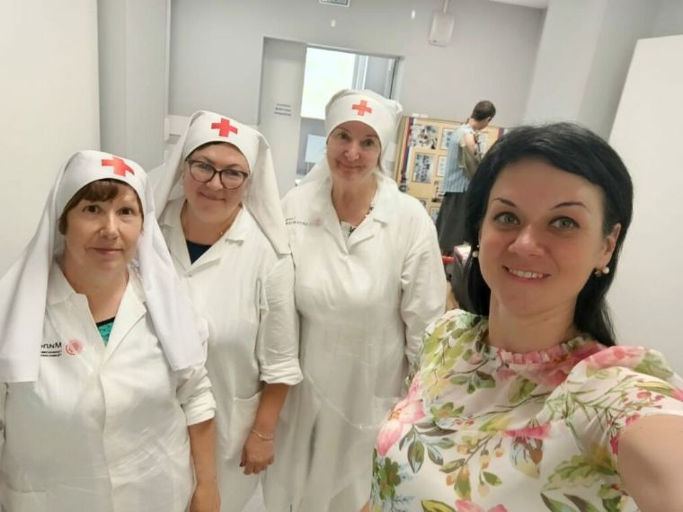 Казанские сёстры милосердия потрудились в военном госпитале в Ростове-на-Дону