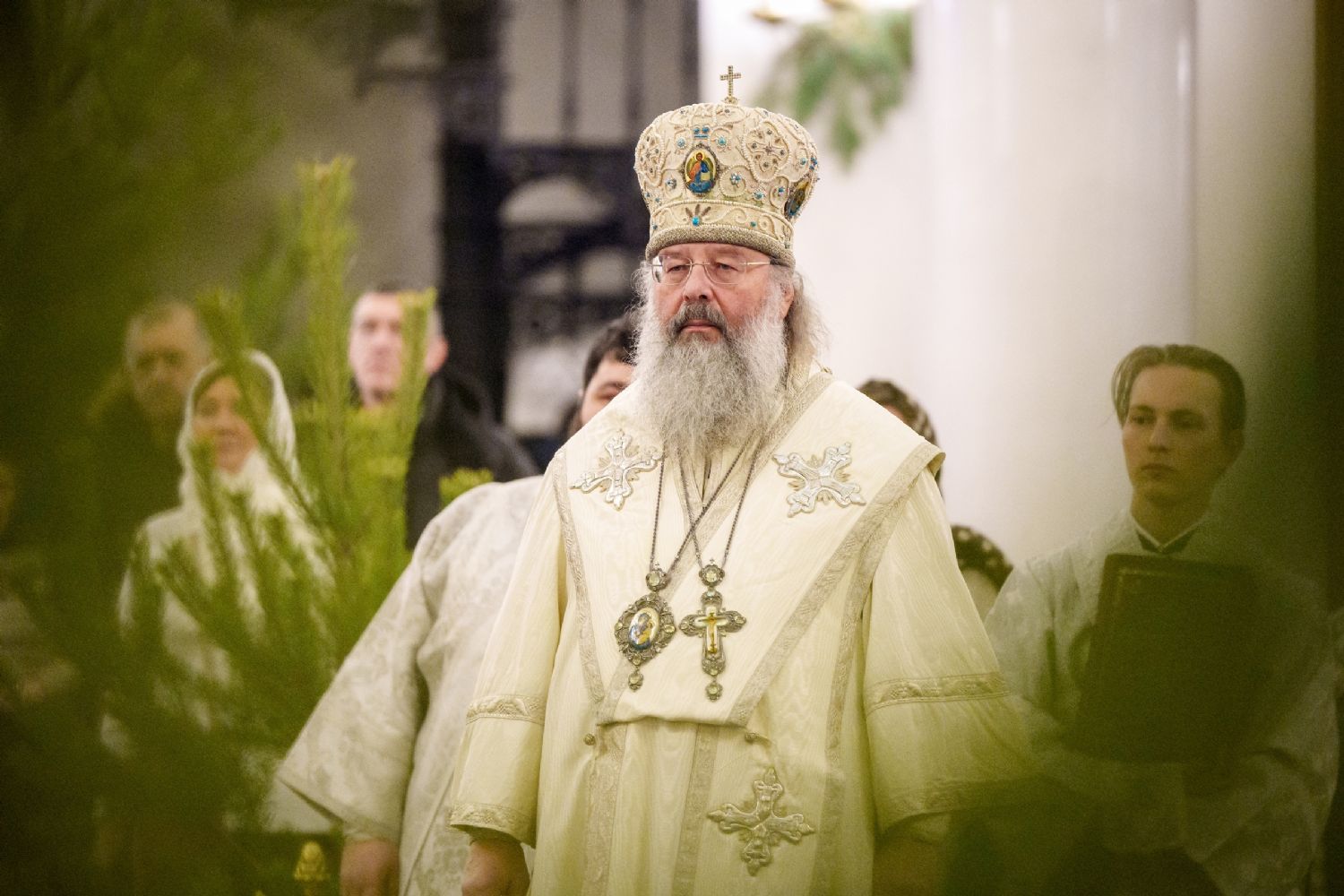 В новогоднюю ночь митрополит Кирилл совершит Литургию в Казанском кафедральном соборе