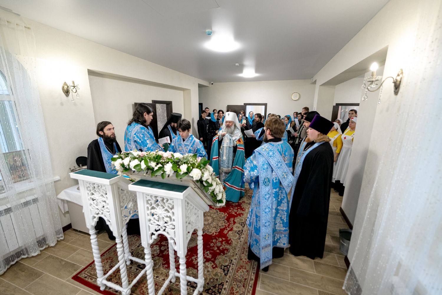 Митрополит Кирилл совершил освящение нового Дома милосердия во имя праведного Иоанна Кронштадтского