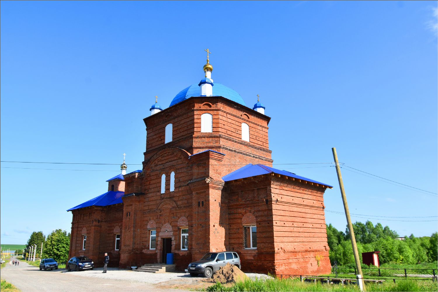 В селе Старое Мазино состоялось малое освящение храма Вознесения Господня