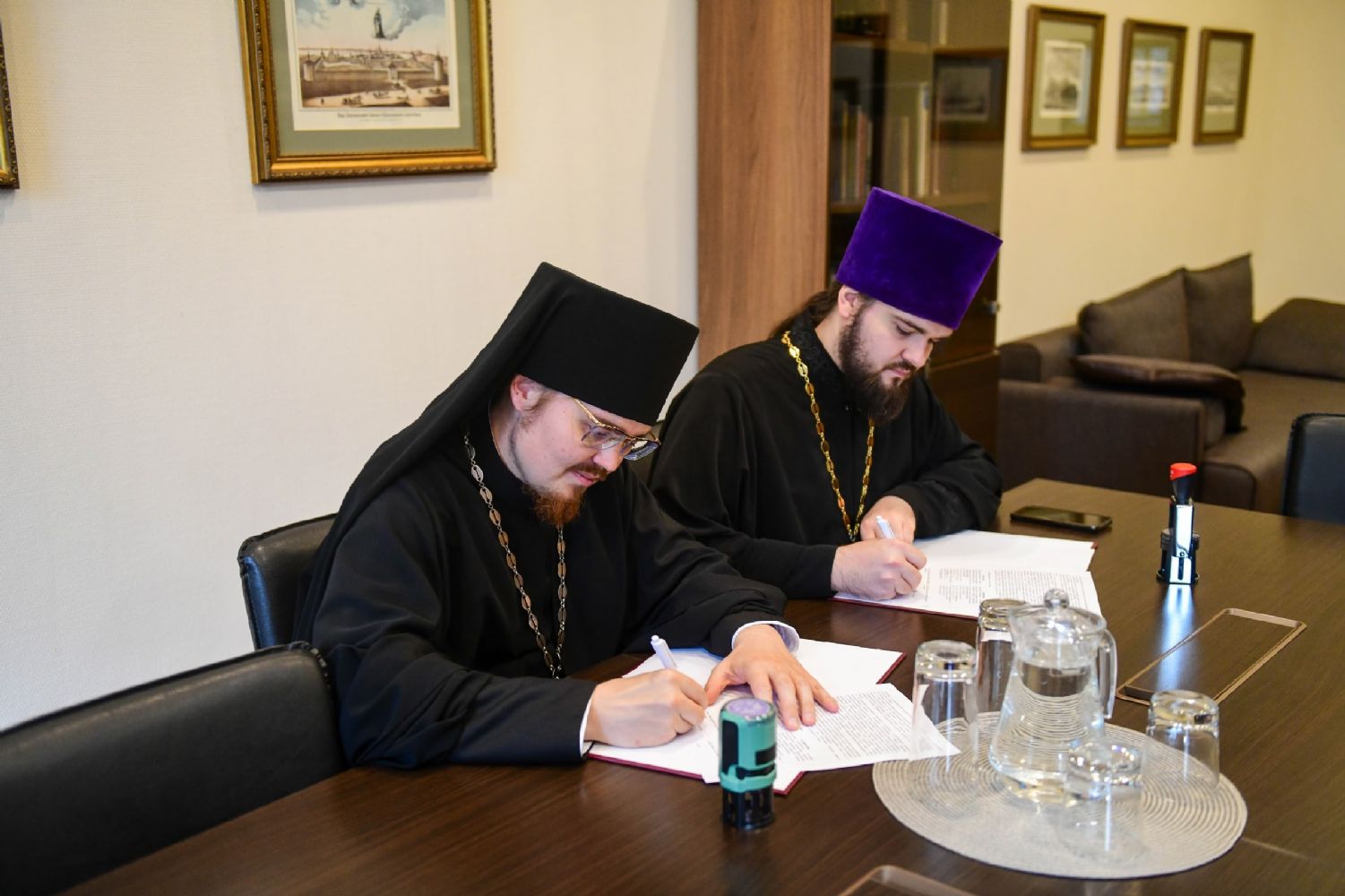 Подписан договор о сотрудничестве между Казанской и Ярославской семинариями