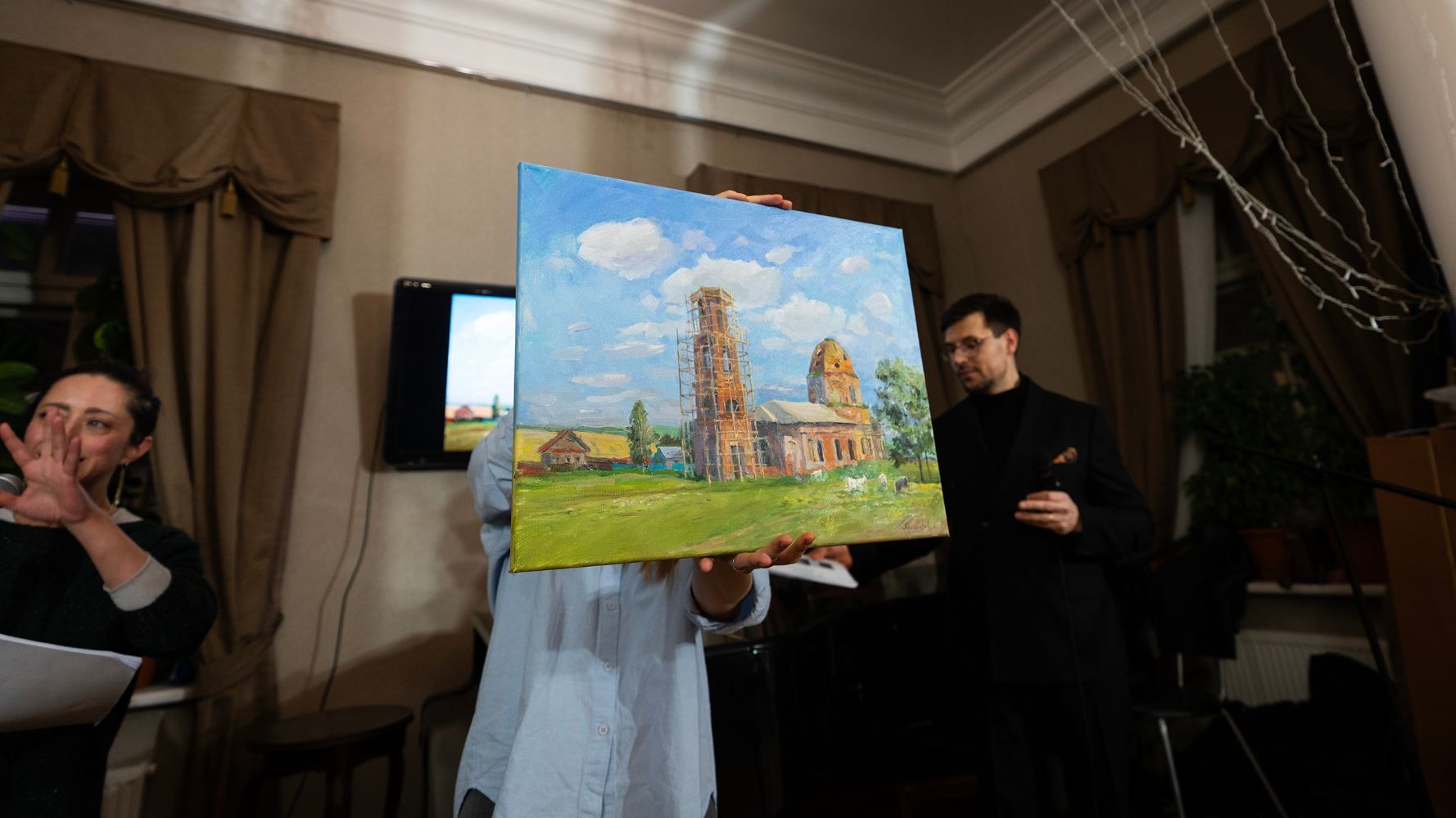 В Казани прошел благотворительный вечер в поддержку старинного Троицкого храма села Кильдеево