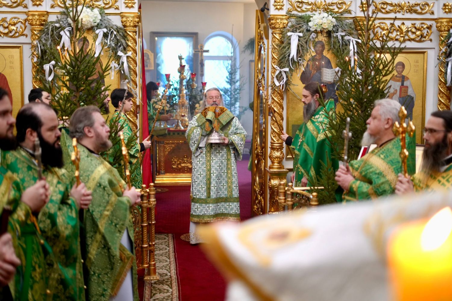 Митрополит Кирилл возглавил престольные торжества в храме преподобного Серафима Саровского города Казани