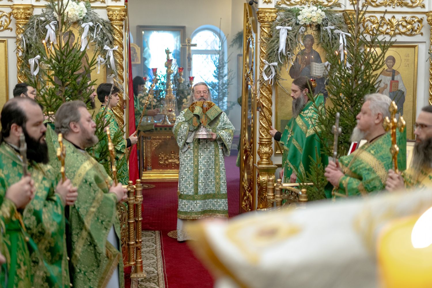 Митрополит Кирилл возглавил престольные торжества в храме преподобного Серафима Саровского города Казани
