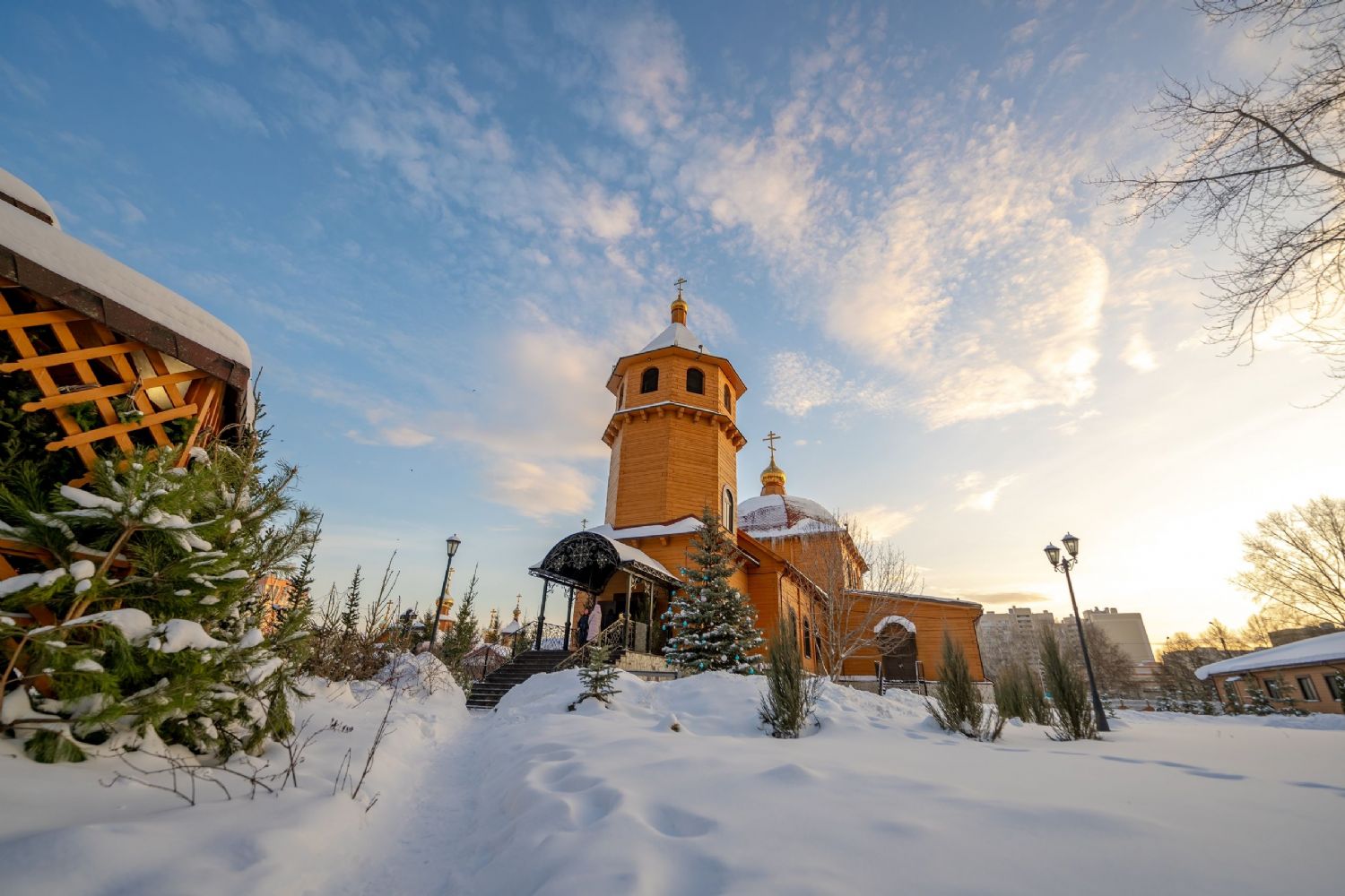 В казанском храме Рождества Христова будет совершен молебен о воинах