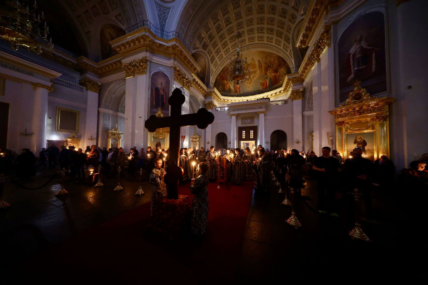 В Казанском соборе совершена заключительная в этом году Пассия