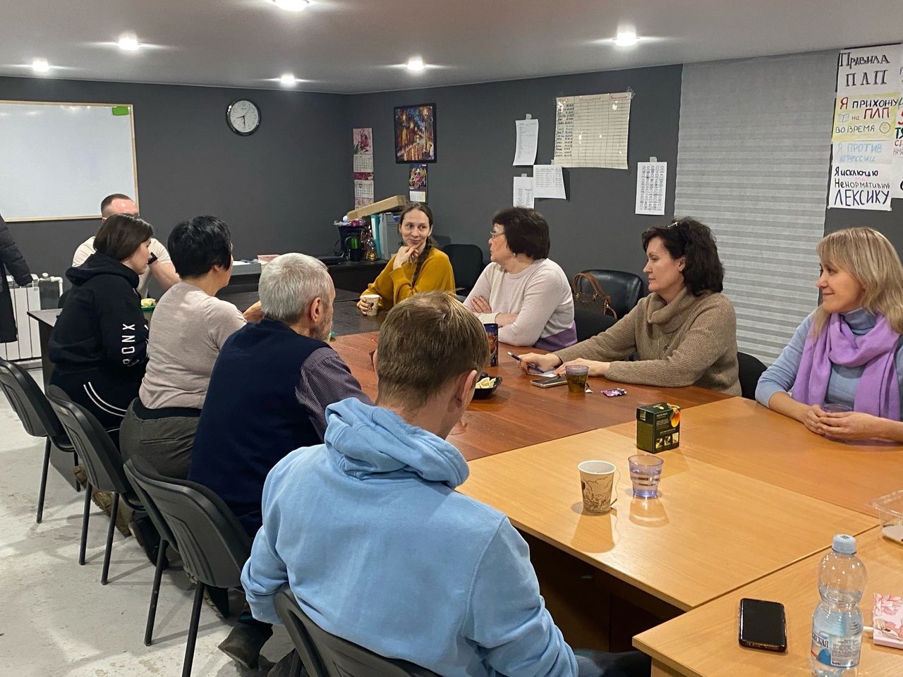 В епархиальном центре социальной помощи «Благовещение» действует семейный клуб трезвости