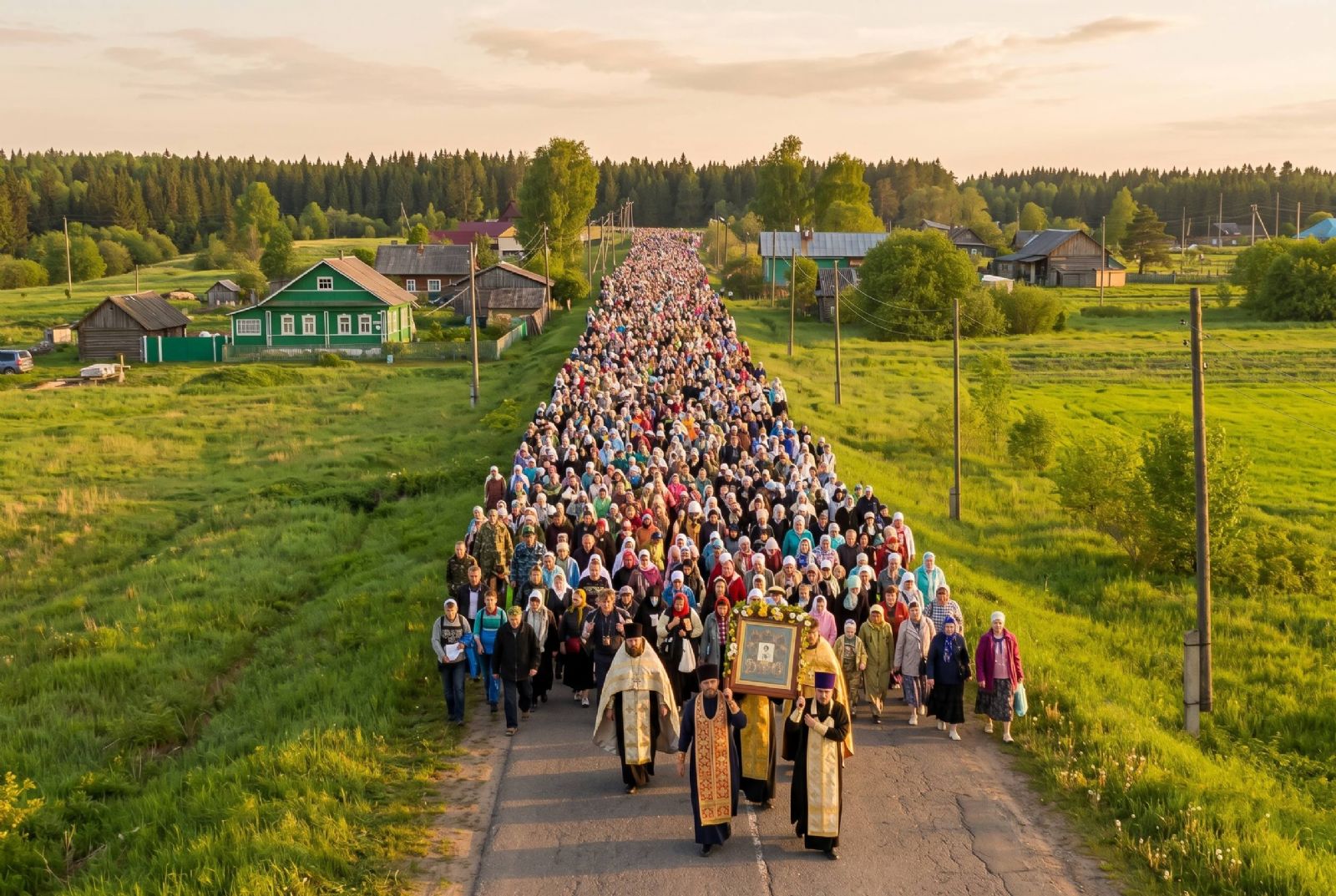Более 600 лет: Великорецкий крестный ход с образом святителя Николая Чудотворца
