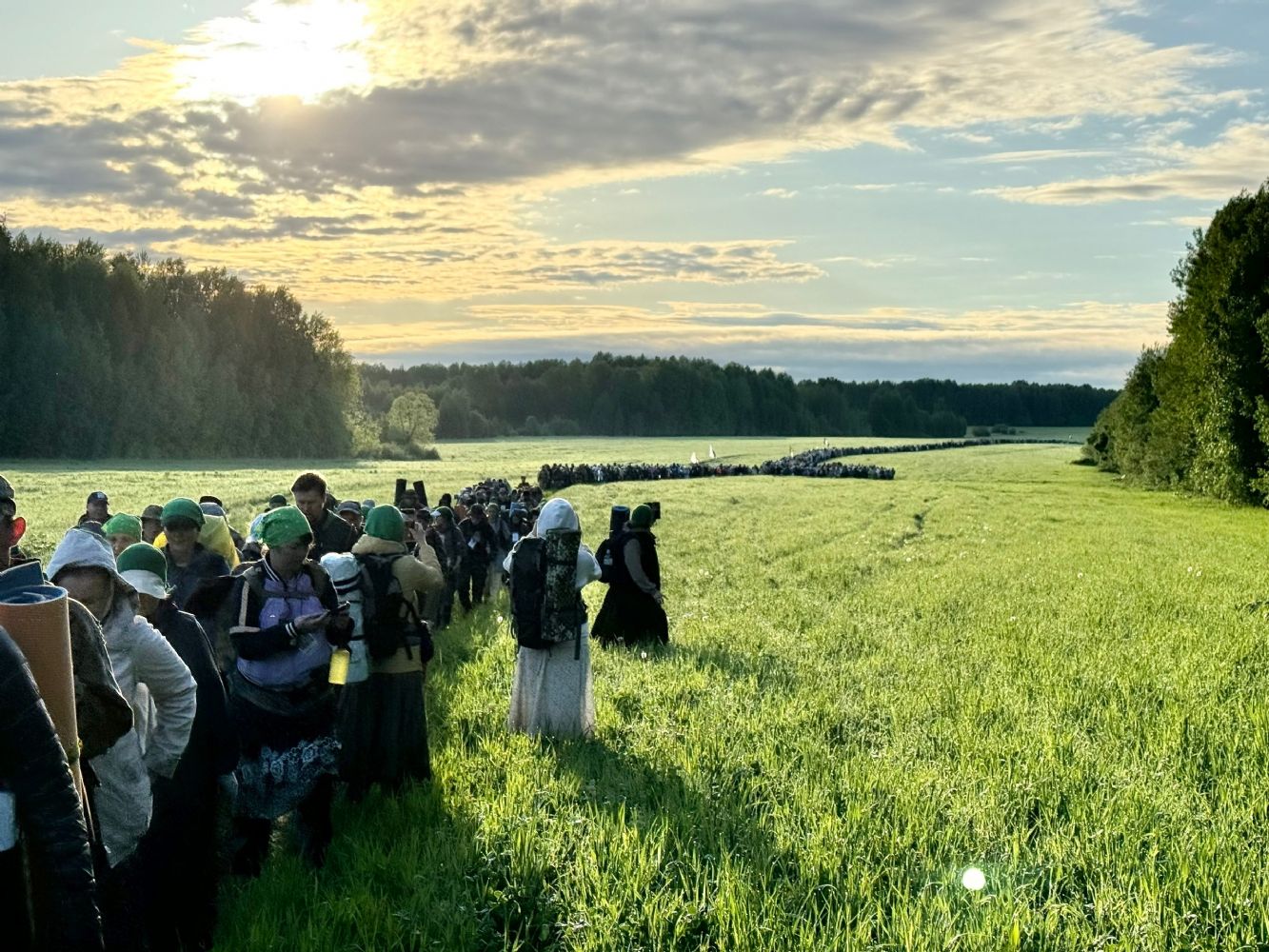 Духовная радость длиною в 150 километров